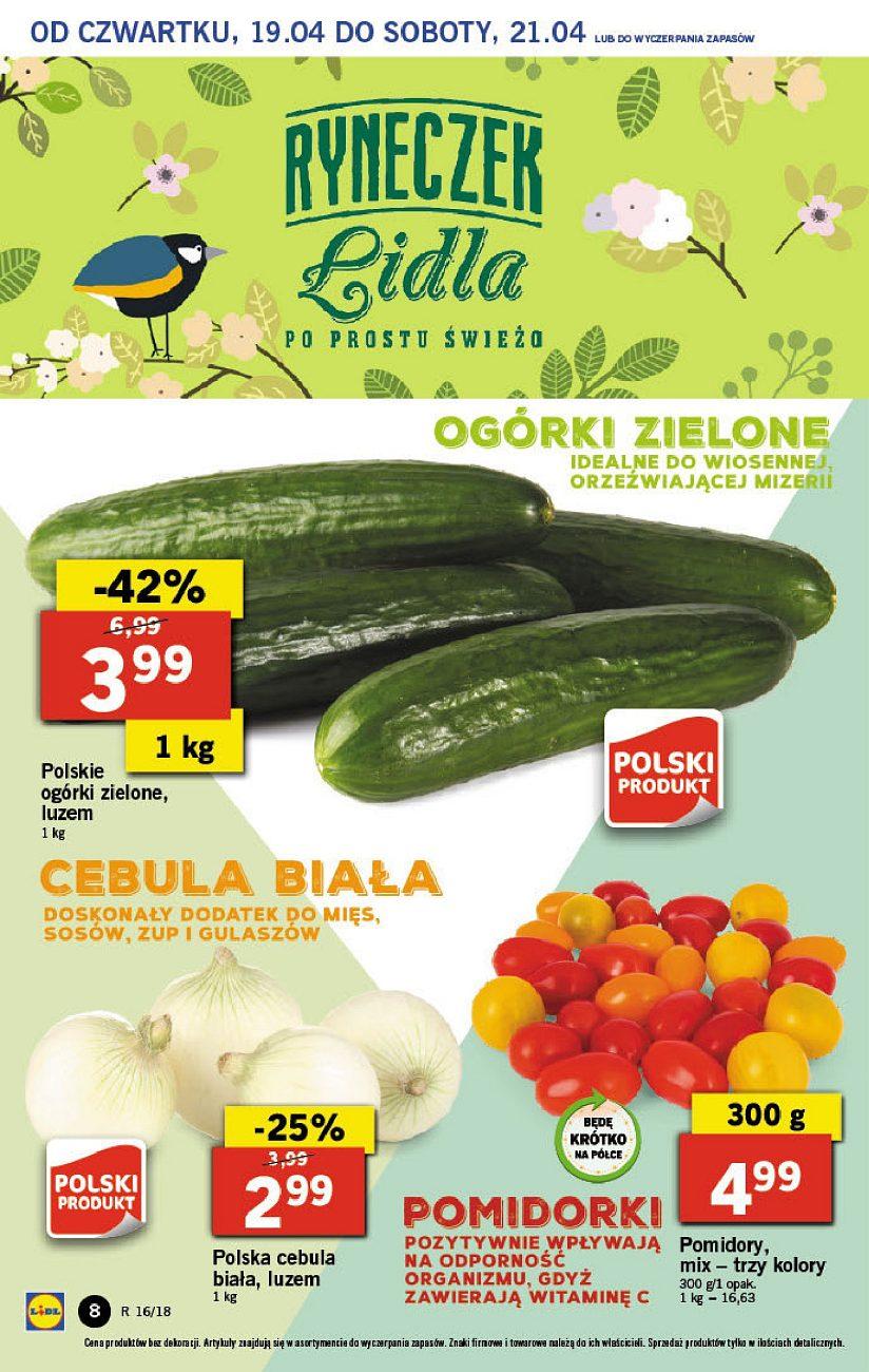 Gazetka promocyjna Lidl do 21/04/2018 str.8