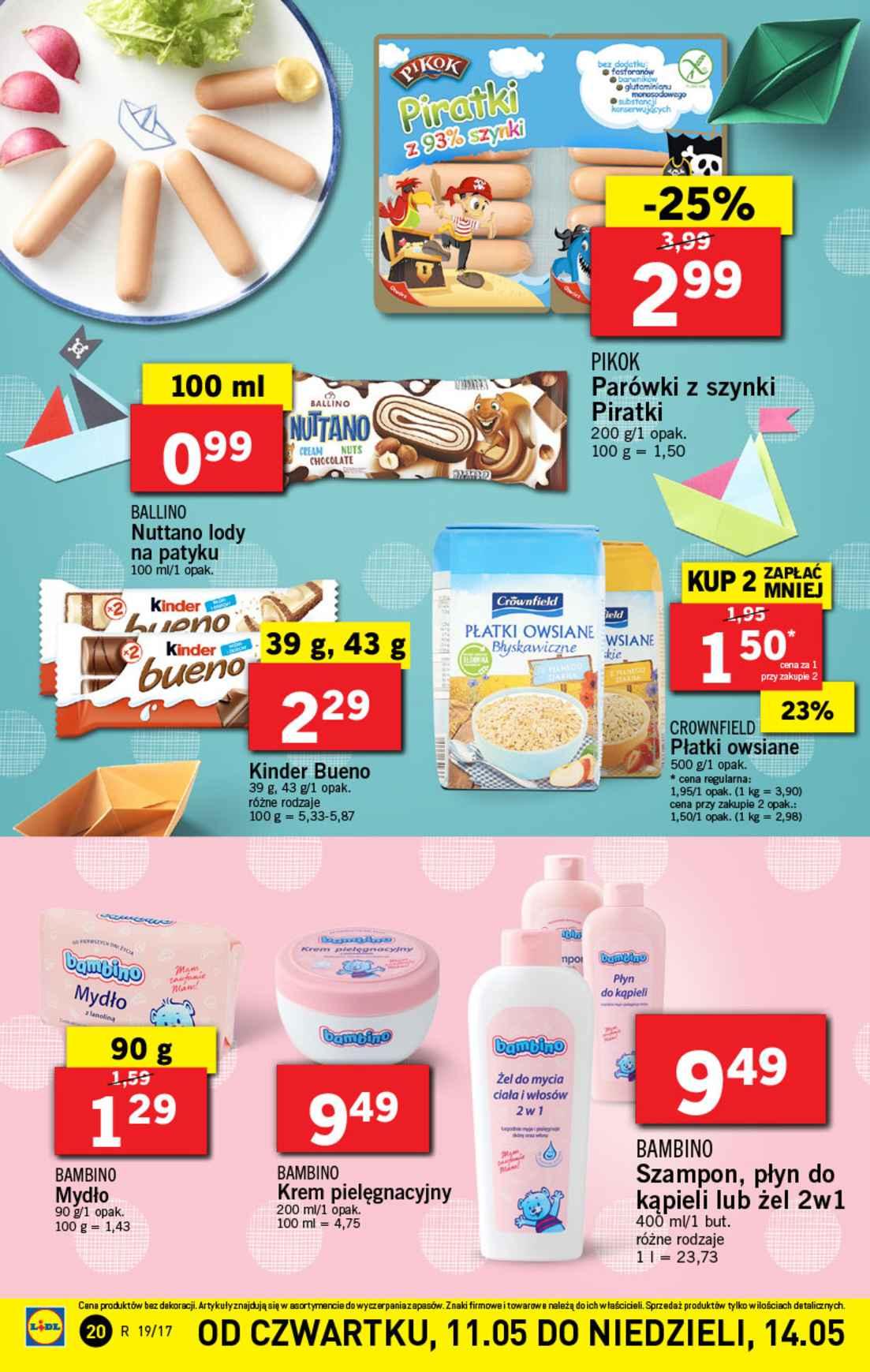 Gazetka promocyjna Lidl do 14/05/2017 str.20