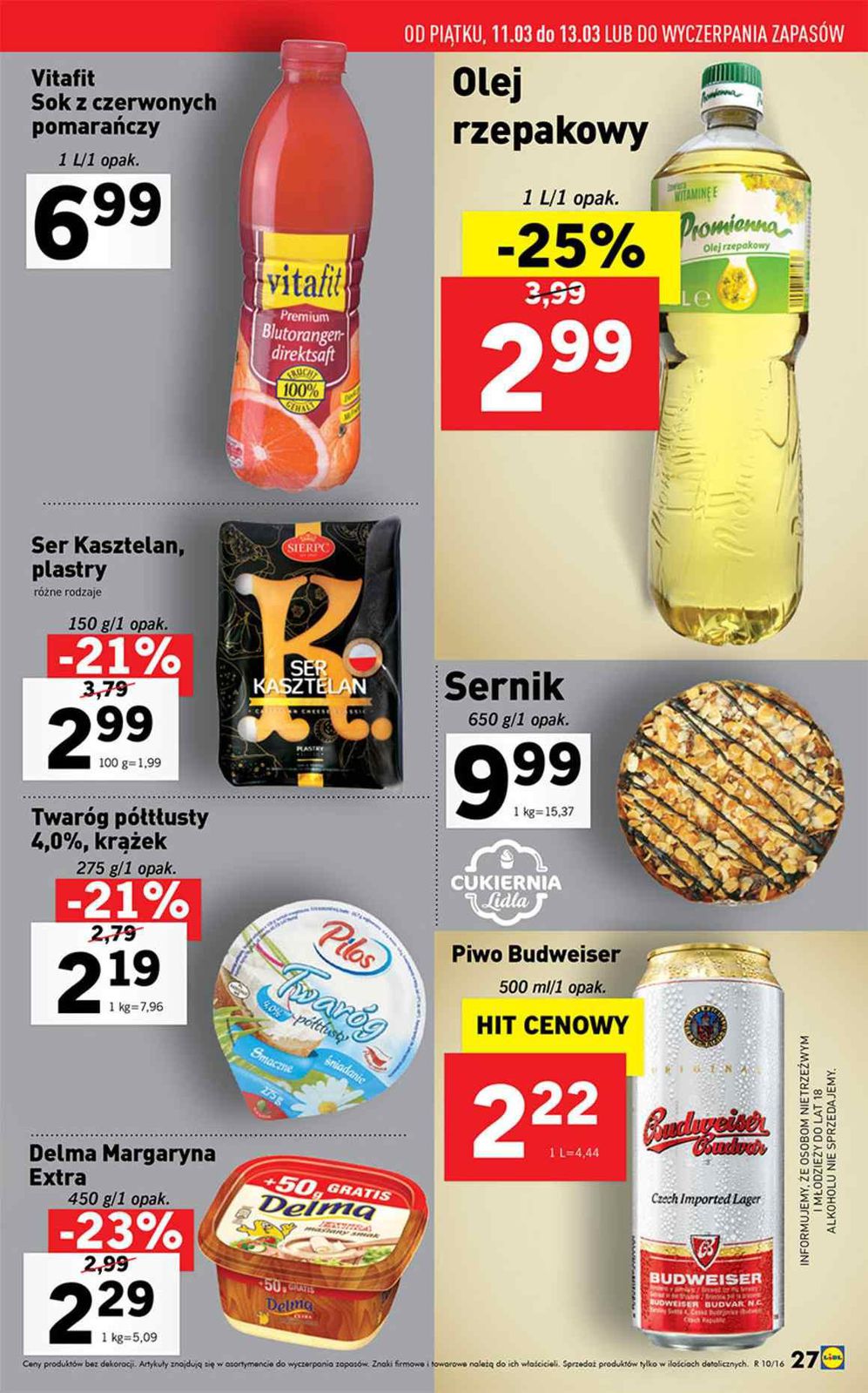 Gazetka promocyjna Lidl do 13/03/2016 str.27