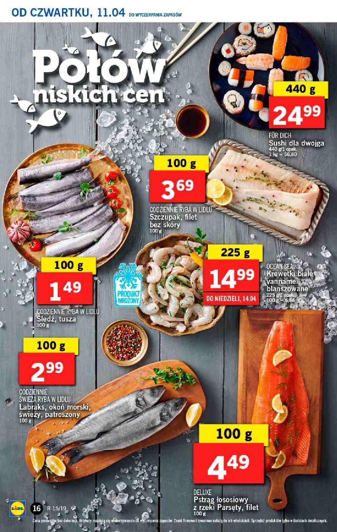 Gazetka promocyjna Lidl do 14/04/2019 str.16