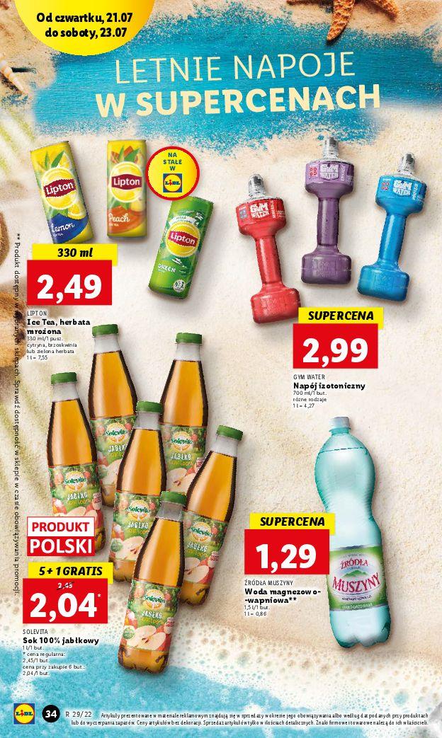 Gazetka promocyjna Lidl do 23/07/2022 str.34