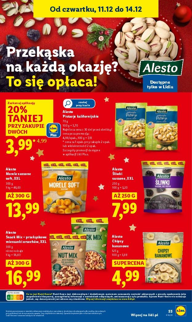 Gazetka promocyjna Lidl do 14/12/2025 str.55