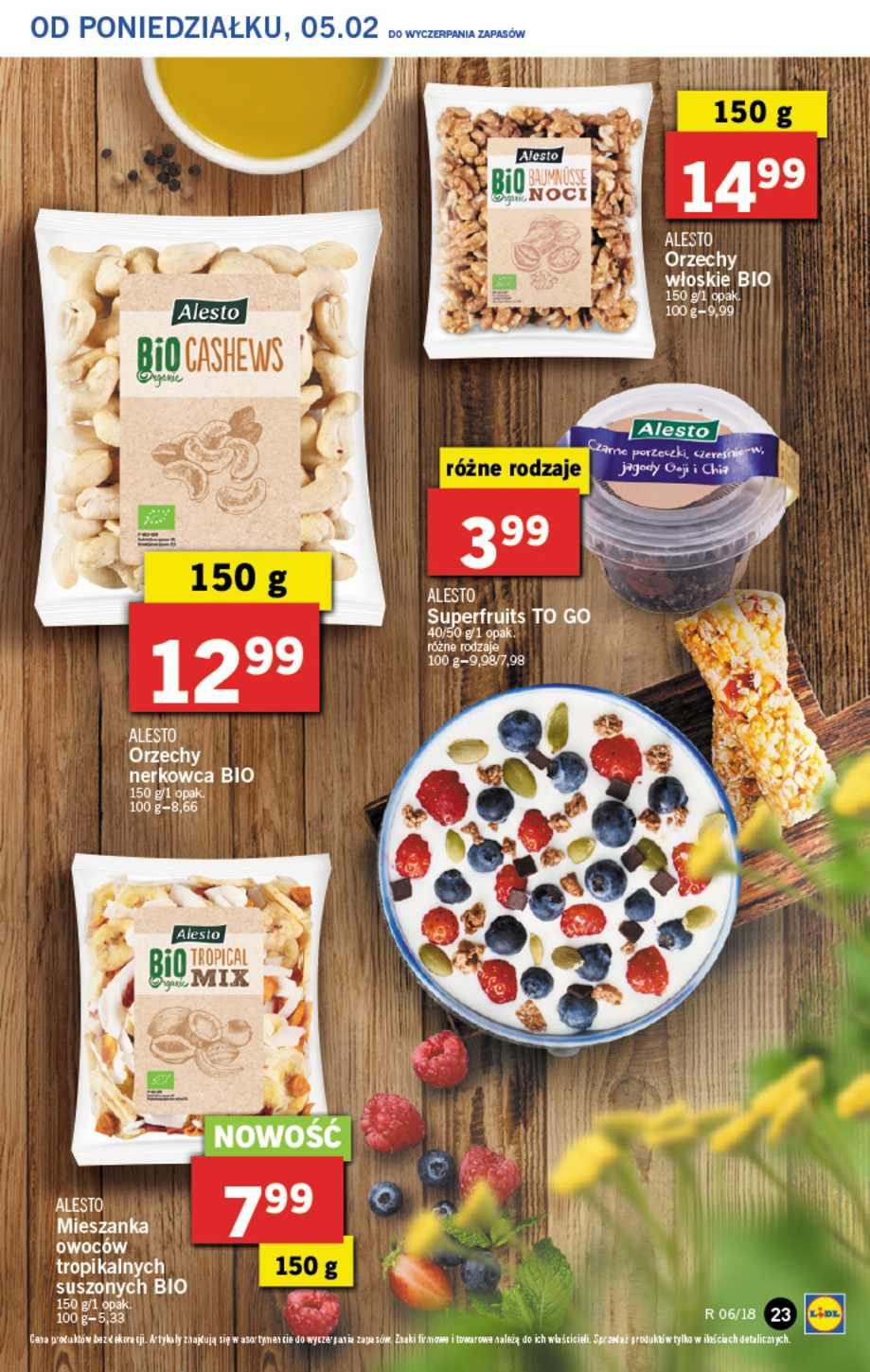 Gazetka promocyjna Lidl do 07/02/2018 str.23