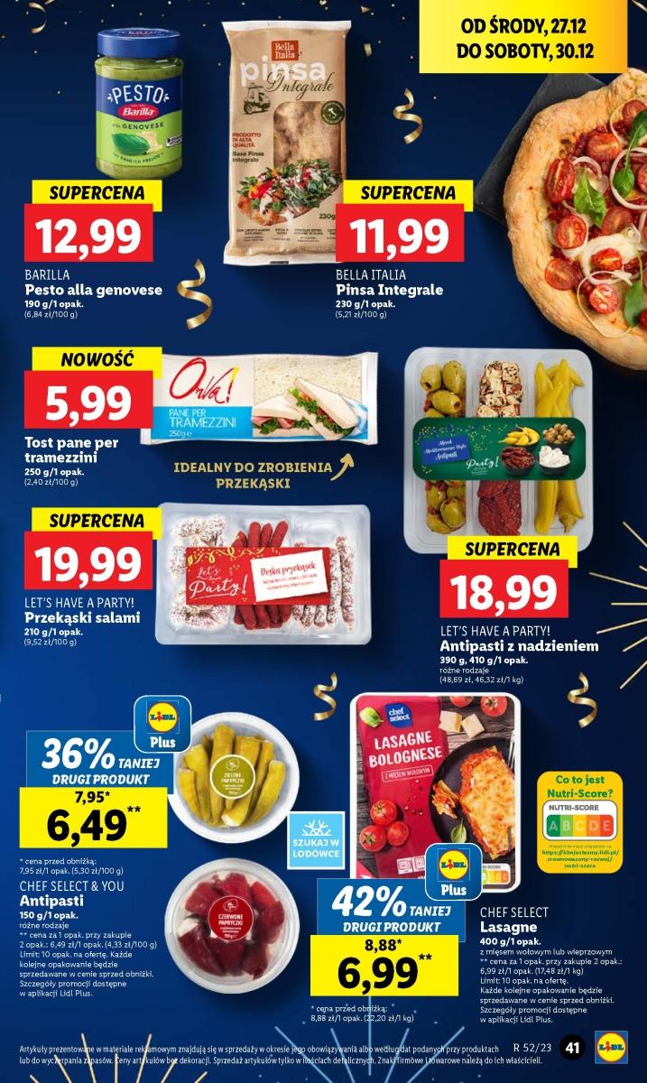 Gazetka promocyjna Lidl do 30/12/2023 str.41