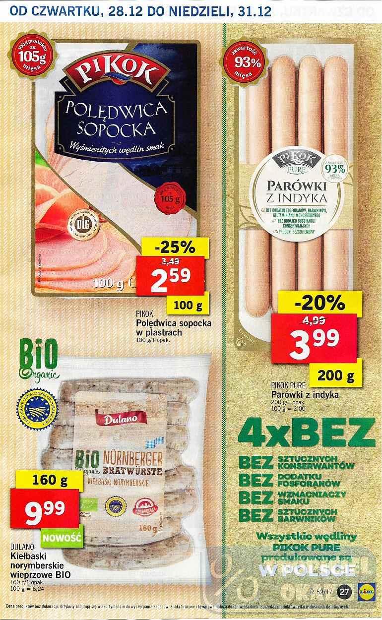 Gazetka promocyjna Lidl do 31/12/2017 str.27