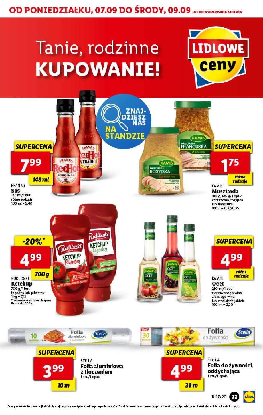 Gazetka promocyjna Lidl do 12/09/2020 str.33