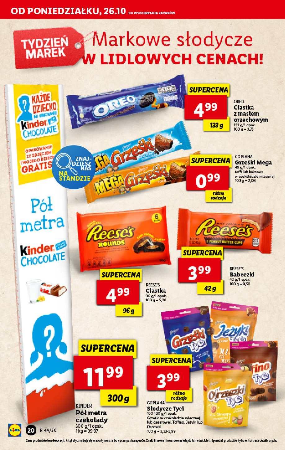 Gazetka promocyjna Lidl do 31/10/2020 str.20