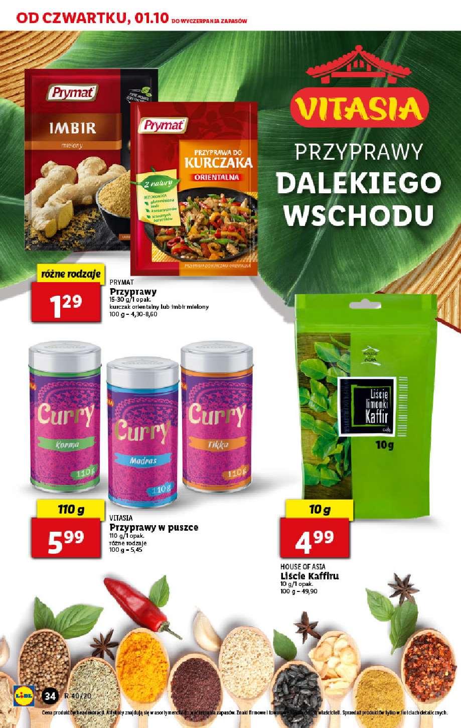 Gazetka promocyjna Lidl do 03/10/2020 str.34