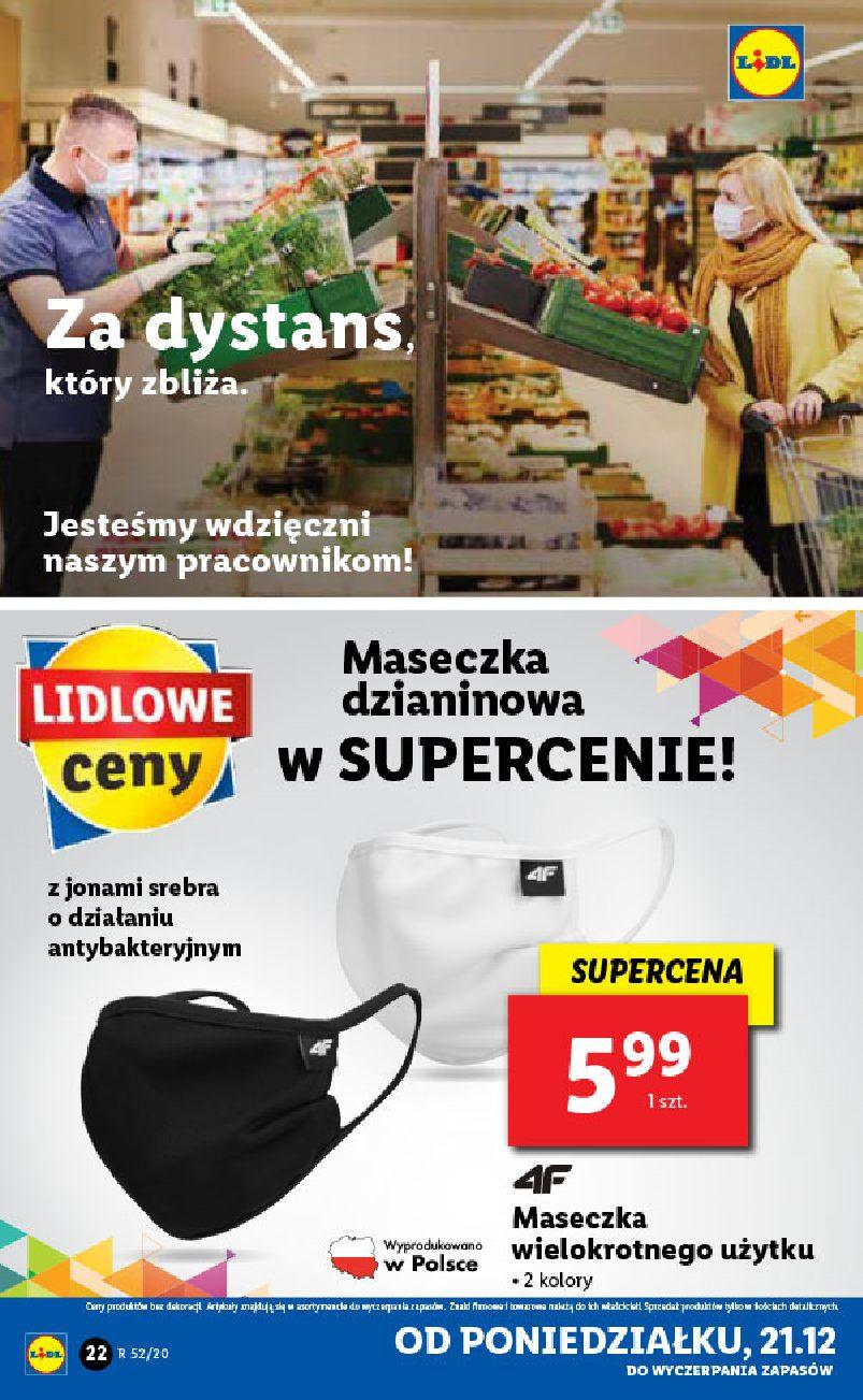 Gazetka promocyjna Lidl do 24/12/2020 str.22