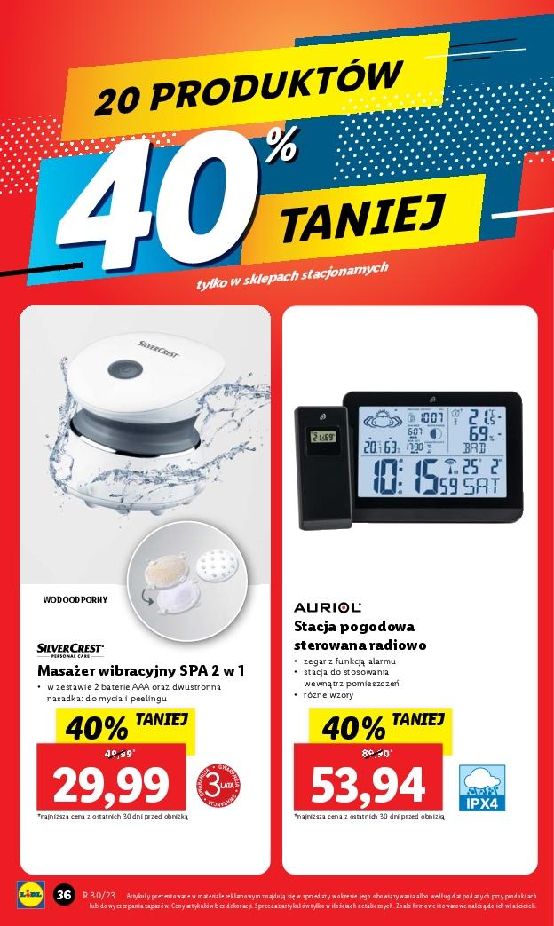 Gazetka promocyjna Lidl do 29/07/2023 str.36