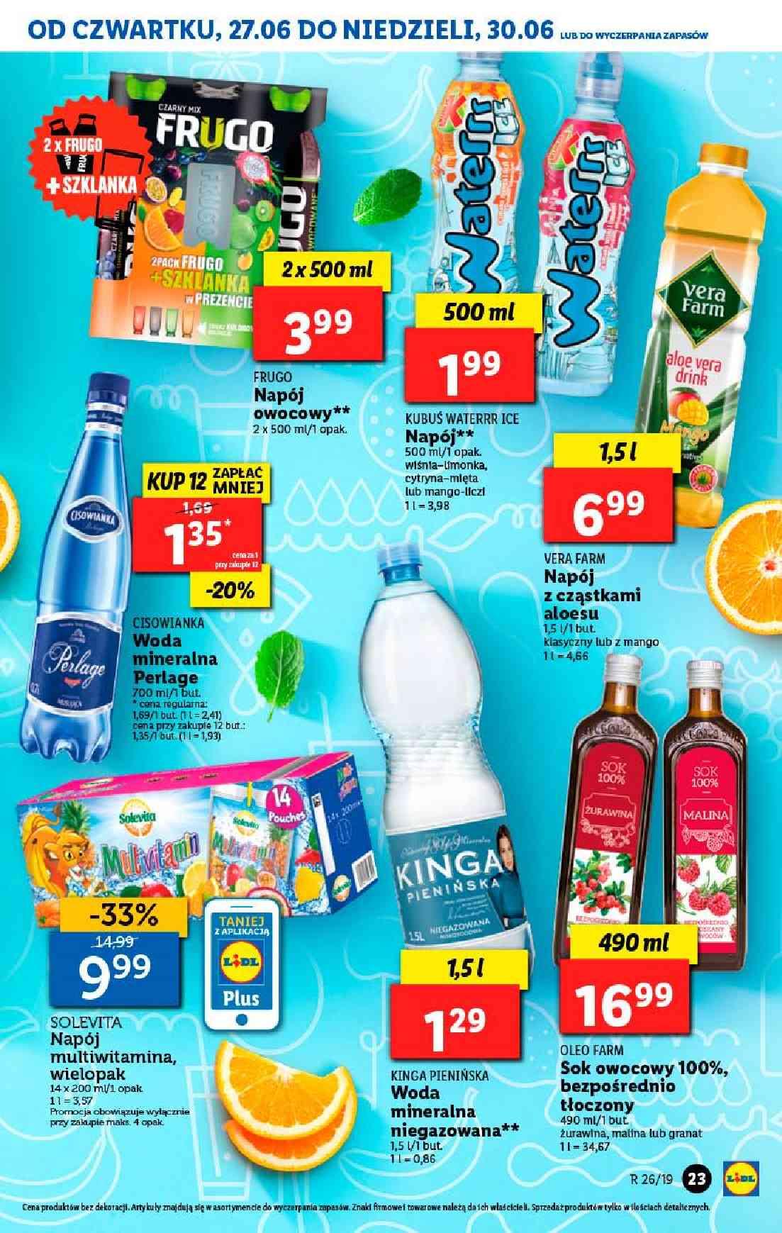 Gazetka promocyjna Lidl do 30/06/2019 str.23