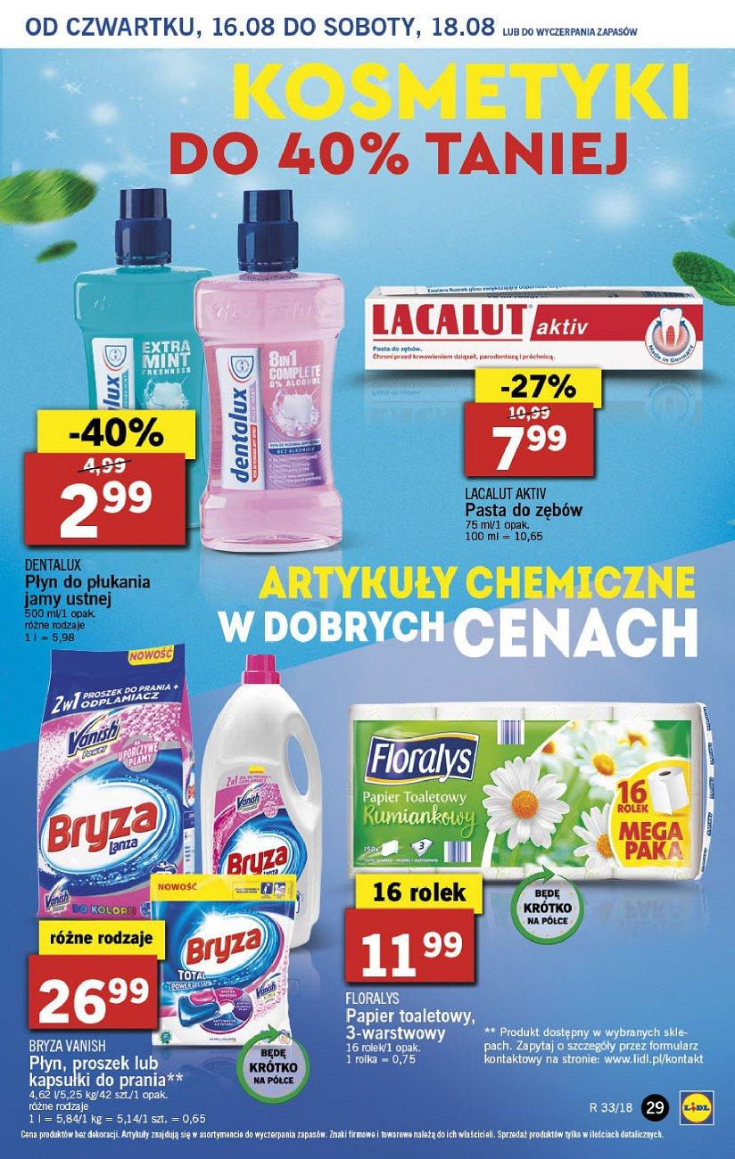 Gazetka promocyjna Lidl do 18/08/2018 str.29