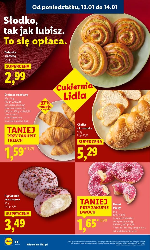 Gazetka promocyjna Lidl do 14/01/2026 str.38