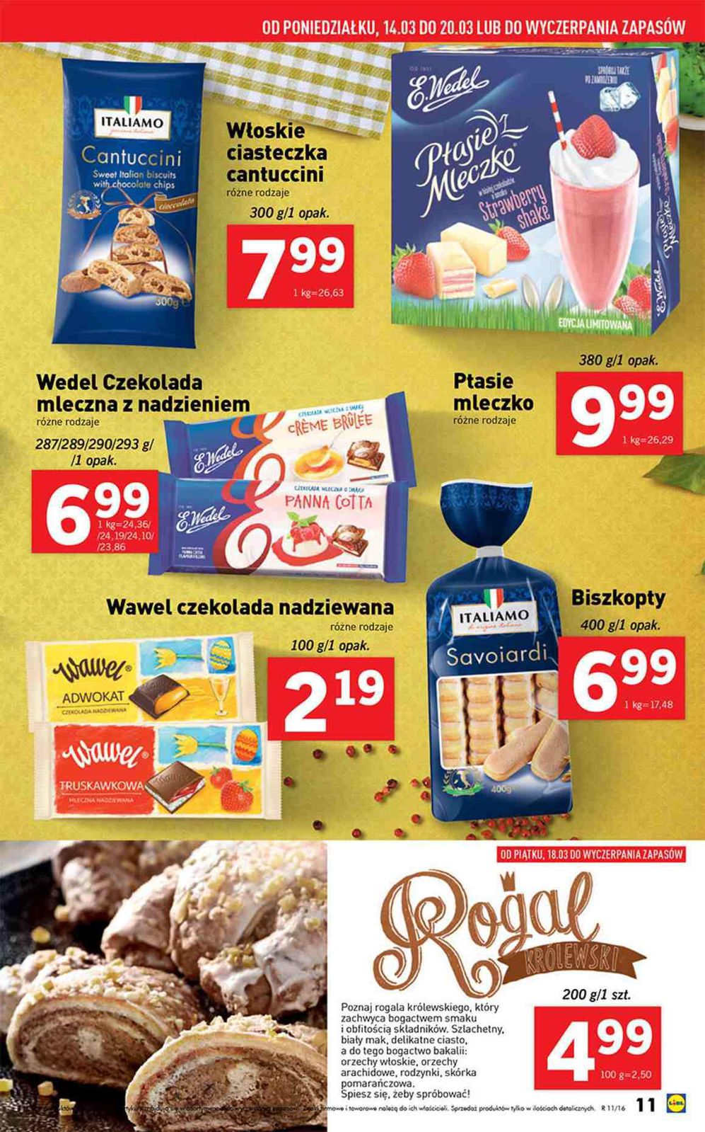 Gazetka promocyjna Lidl do 20/03/2016 str.11