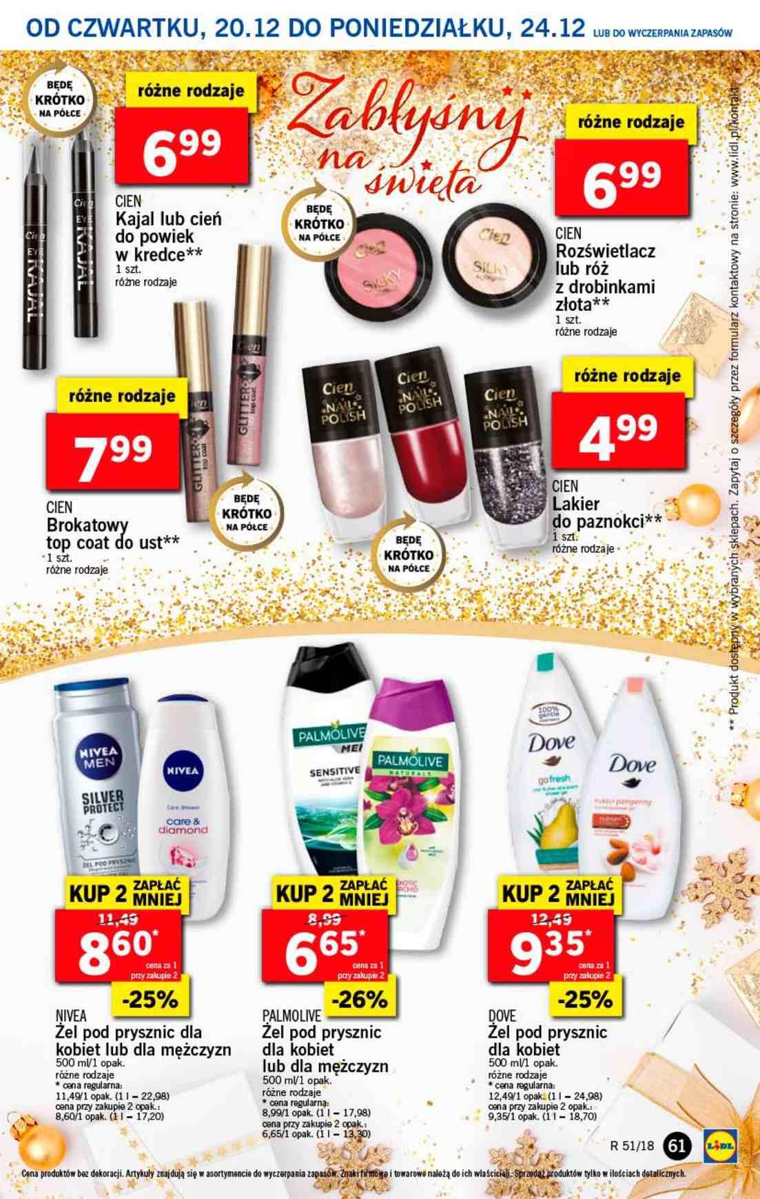 Gazetka promocyjna Lidl do 23/12/2018 str.61