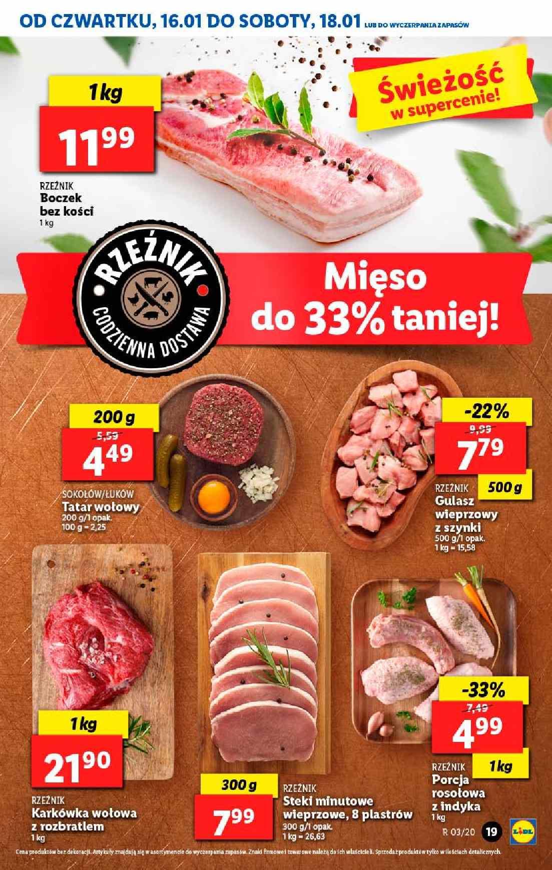 Gazetka promocyjna Lidl do 18/01/2020 str.19