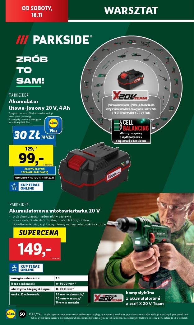 Gazetka promocyjna Lidl do 16/11/2024 str.54