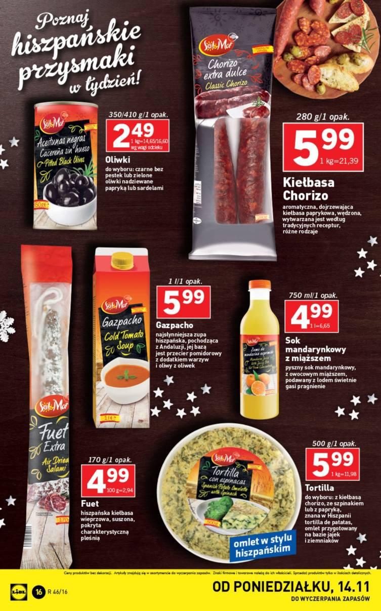 Gazetka promocyjna Lidl do 20/11/2016 str.16