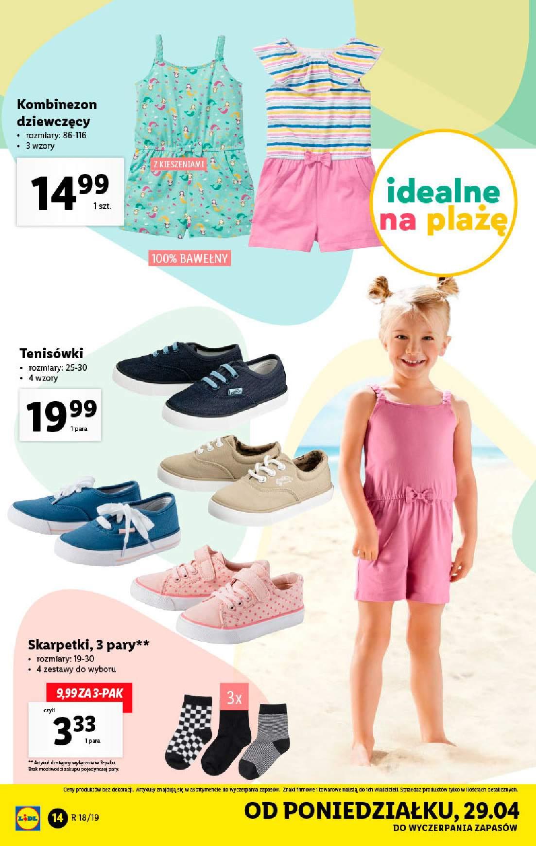 Gazetka promocyjna Lidl do 04/05/2019 str.14