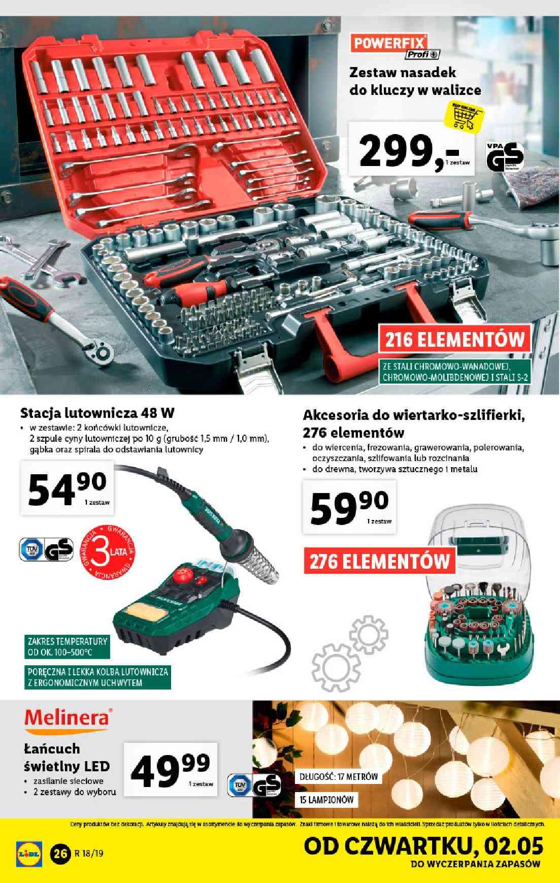 Gazetka promocyjna Lidl do 04/05/2019 str.26