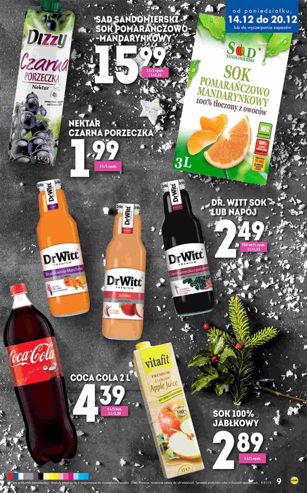 Gazetka promocyjna Lidl do 20/12/2015 str.9