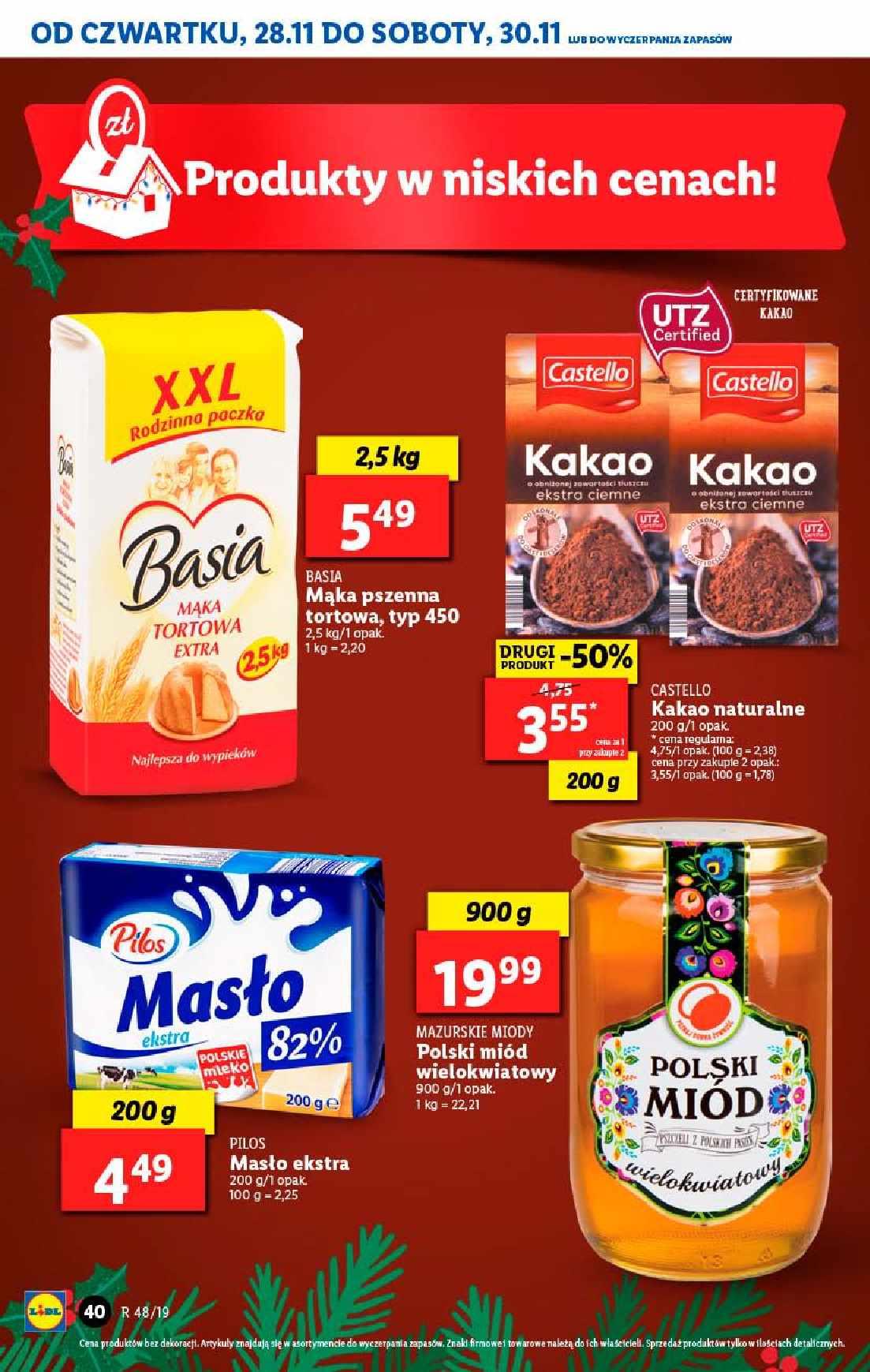 Gazetka promocyjna Lidl do 30/11/2019 str.40