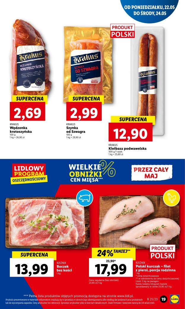 Gazetka promocyjna Lidl do 24/05/2023 str.19