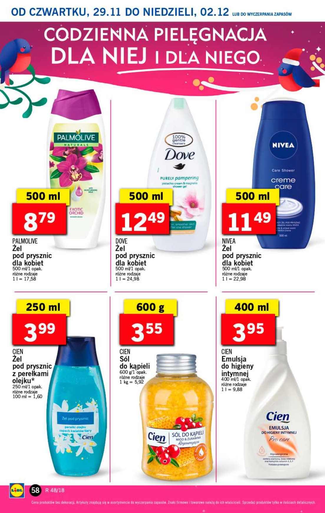 Gazetka promocyjna Lidl do 02/12/2018 str.58