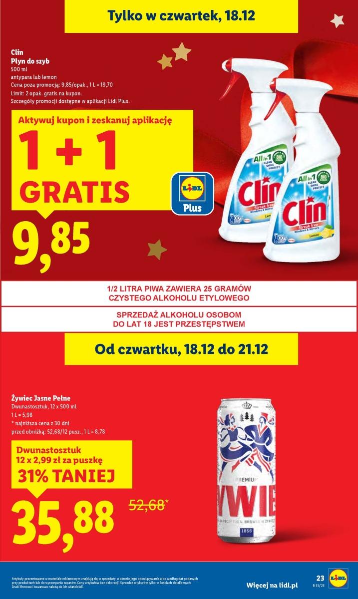 Gazetka promocyjna Lidl do 21/12/2025 str.23