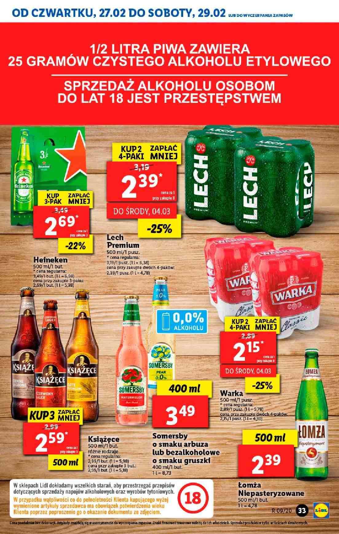 Gazetka promocyjna Lidl do 29/02/2020 str.33