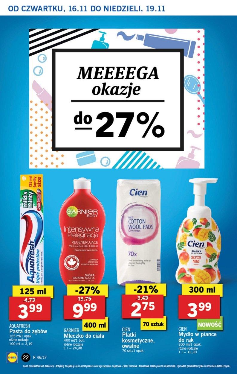 Gazetka promocyjna Lidl do 19/11/2017 str.22