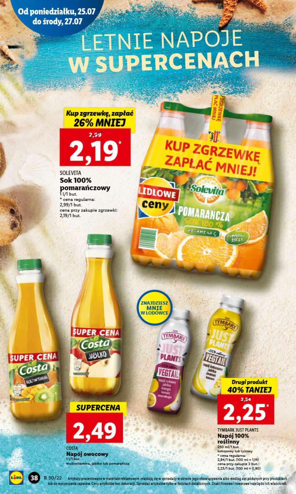 Gazetka promocyjna Lidl do 27/07/2022 str.38