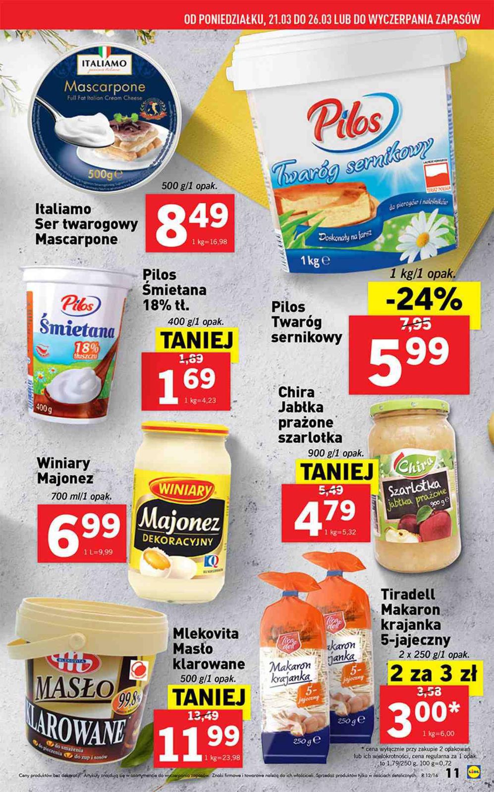 Gazetka promocyjna Lidl do 26/03/2016 str.11