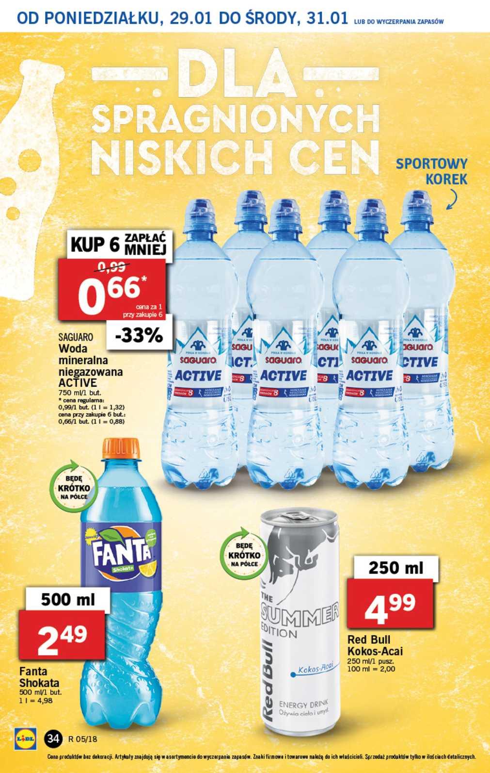 Gazetka promocyjna Lidl do 31/01/2018 str.34