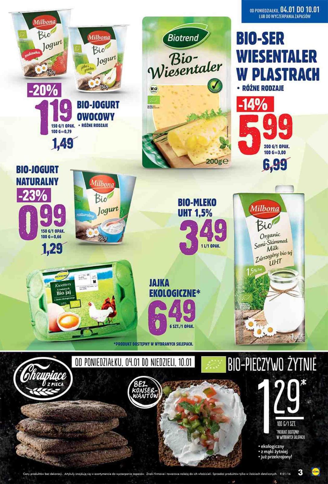 Gazetka promocyjna Lidl do 10/01/2016 str.3