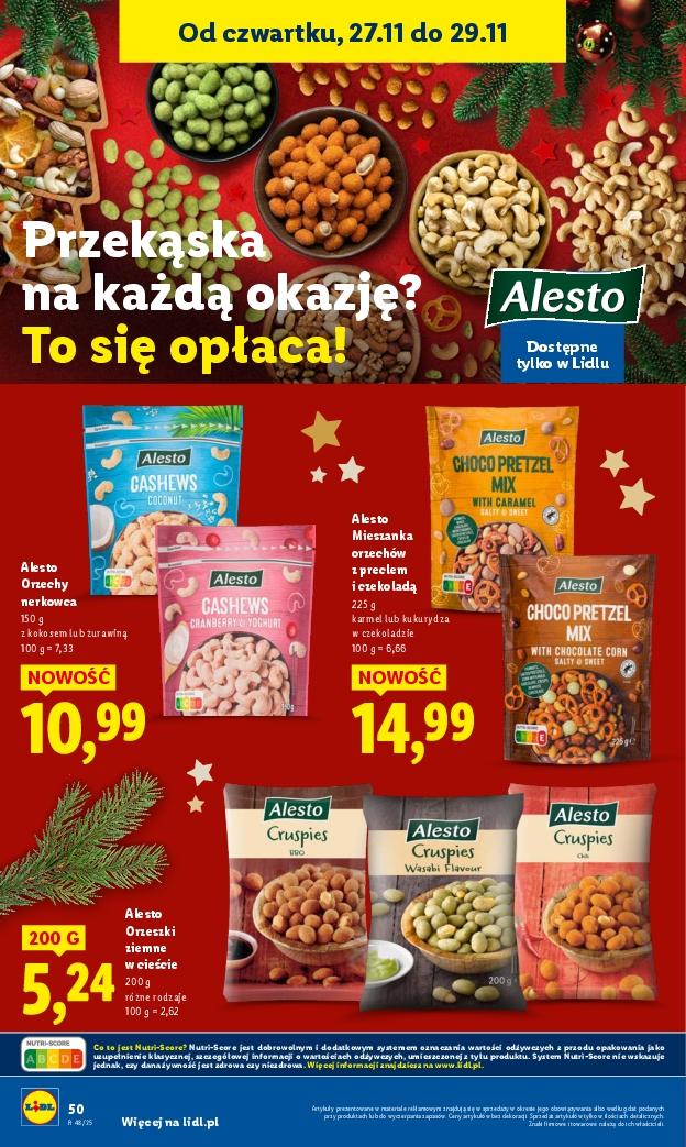 Gazetka promocyjna Lidl do 29/11/2025 str.50