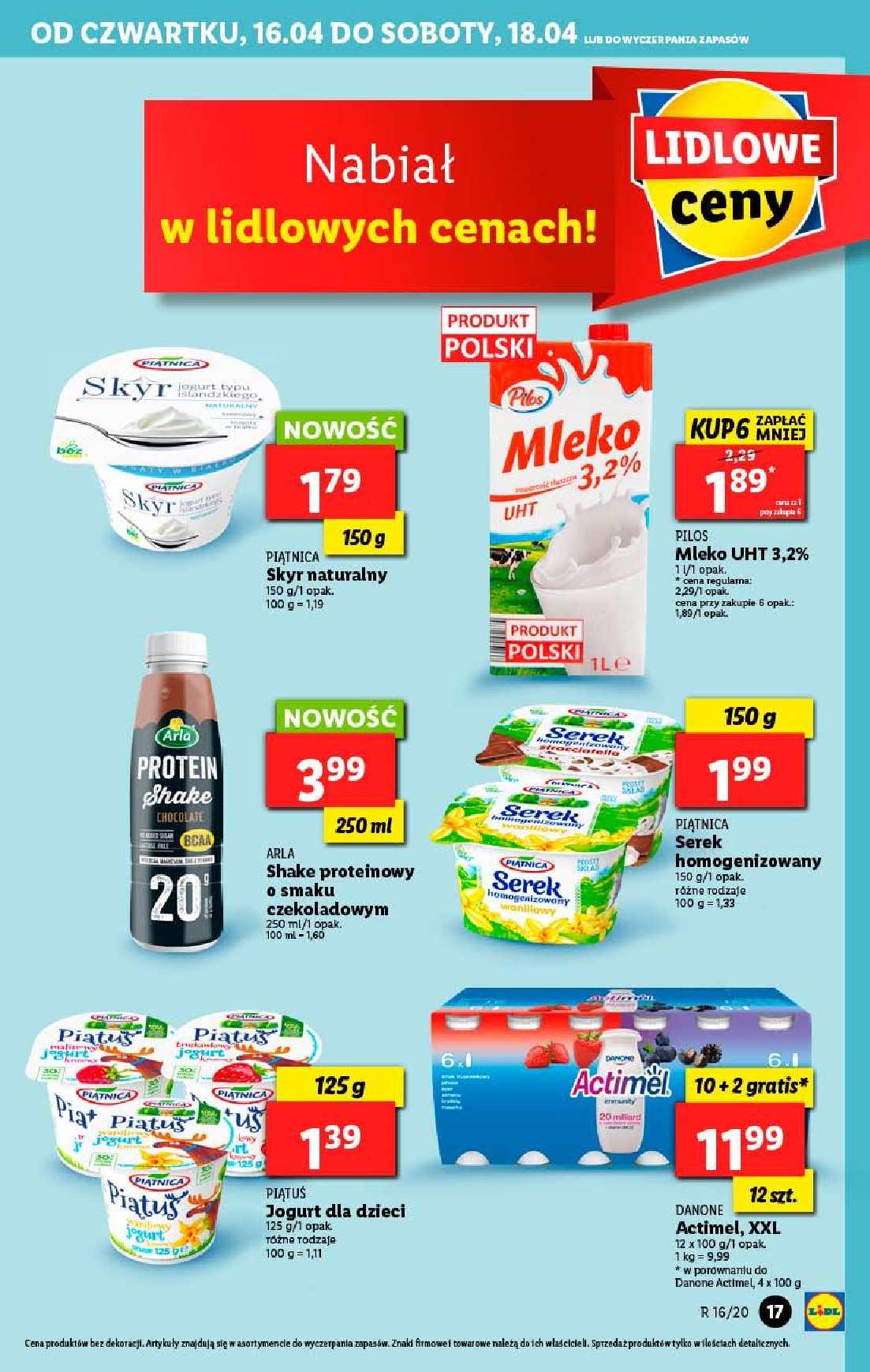 Gazetka promocyjna Lidl do 18/04/2020 str.17