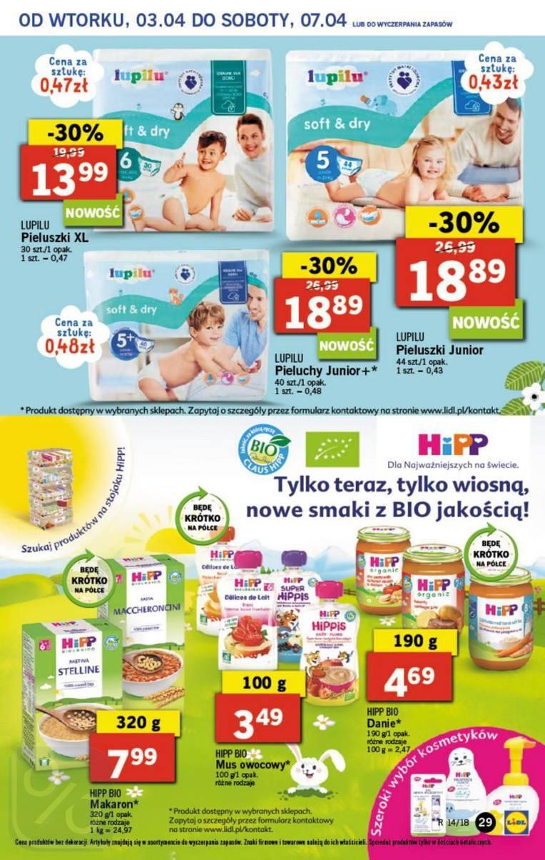 Gazetka promocyjna Lidl do 04/04/2018 str.29