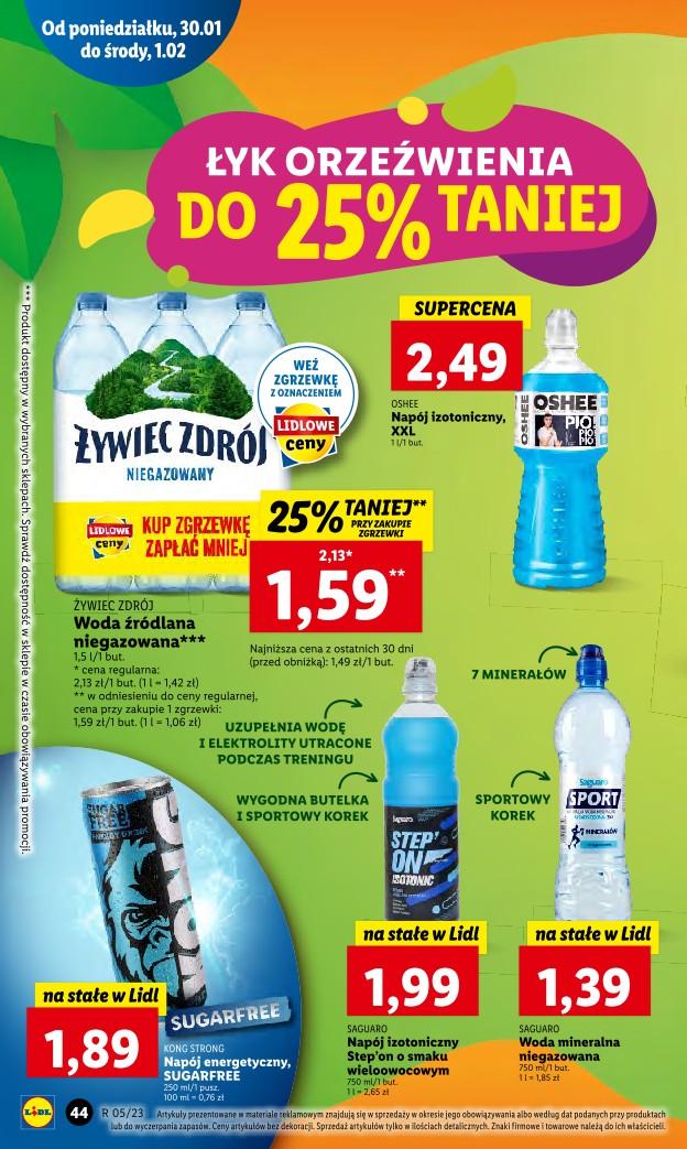 Gazetka promocyjna Lidl do 01/02/2023 str.50