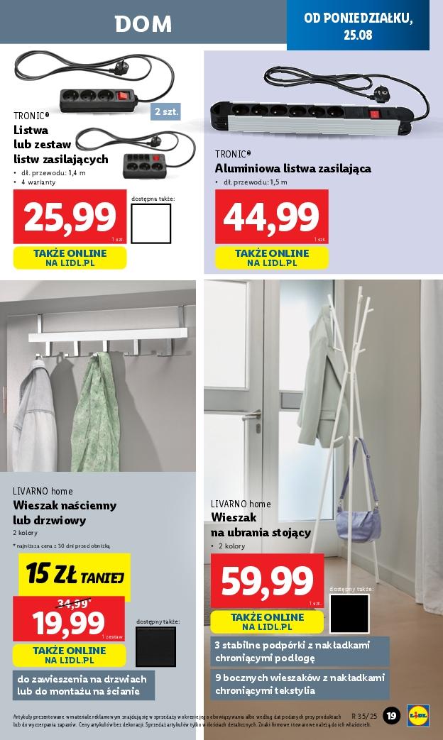 Gazetka promocyjna Lidl do 31/08/2025 str.19