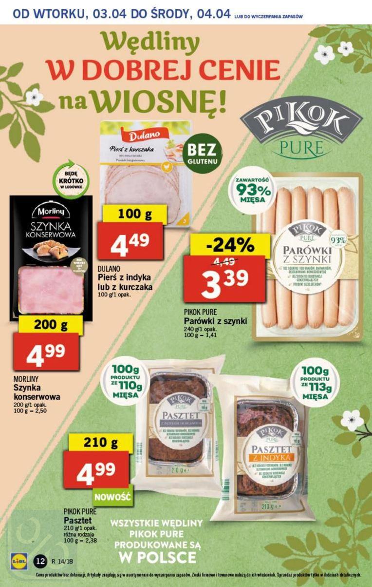 Gazetka promocyjna Lidl do 04/04/2018 str.12