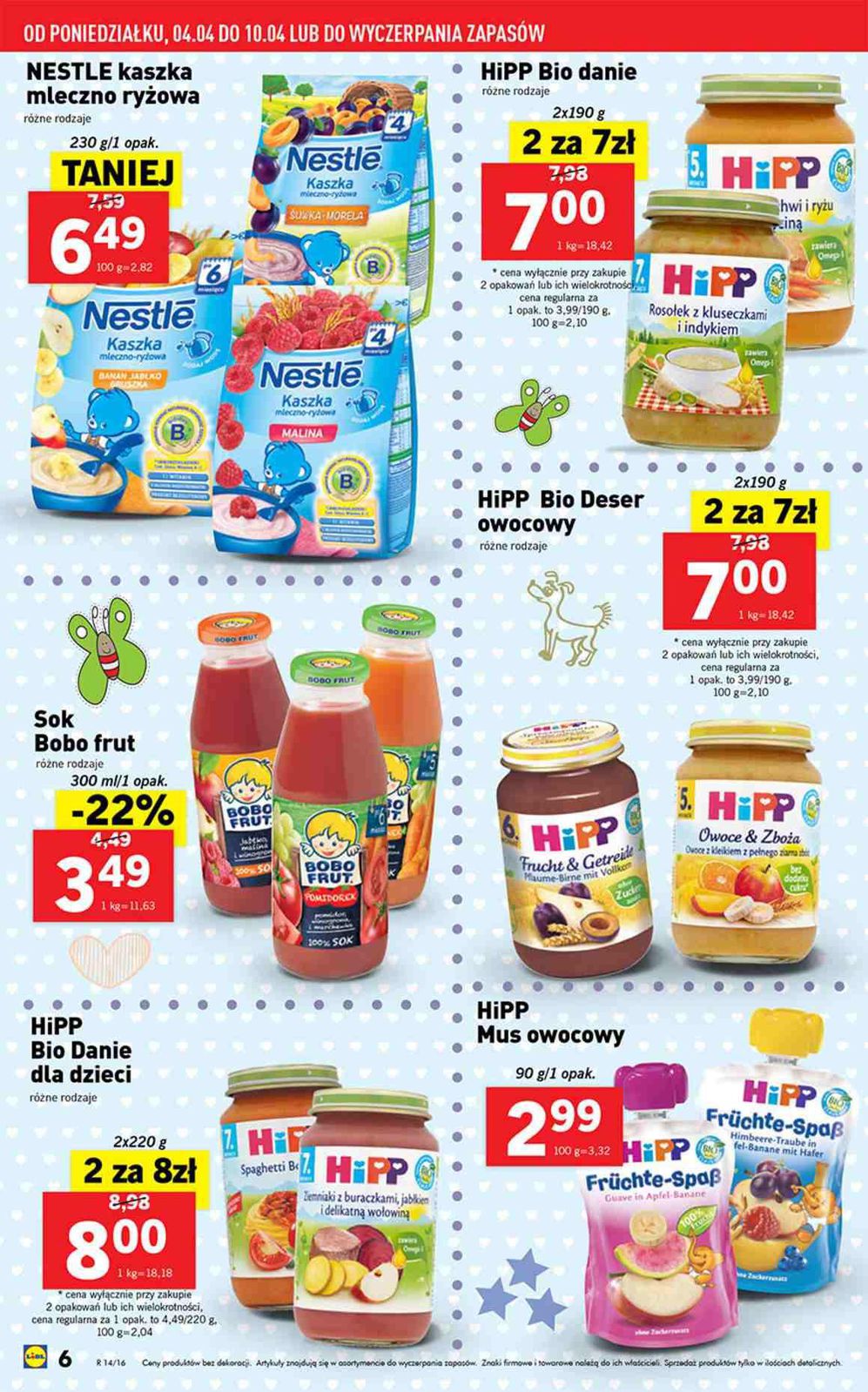 Gazetka promocyjna Lidl do 10/04/2016 str.6