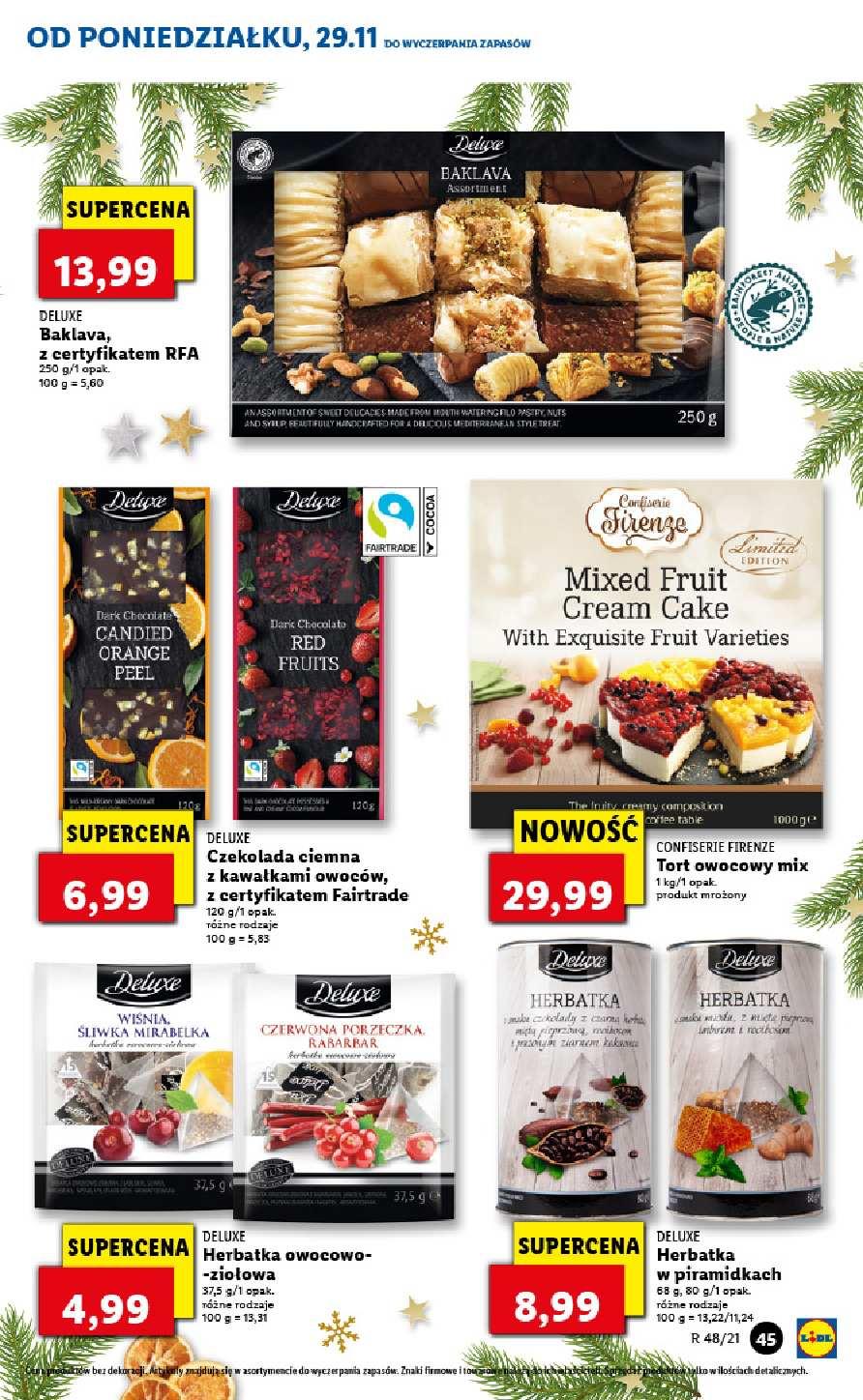 Gazetka promocyjna Lidl do 01/12/2021 str.45