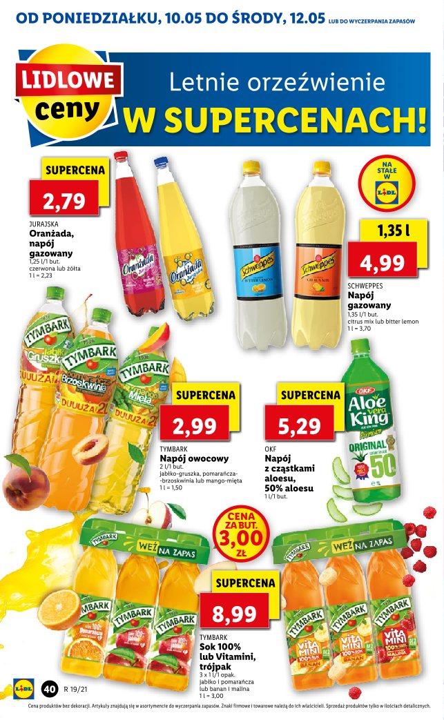 Gazetka promocyjna Lidl do 12/05/2021 str.40