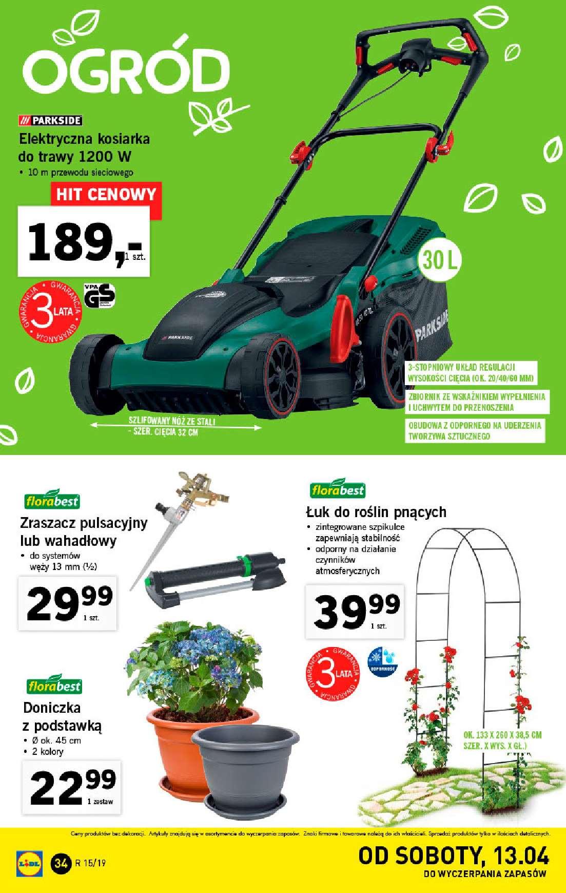 Gazetka promocyjna Lidl do 14/04/2019 str.34