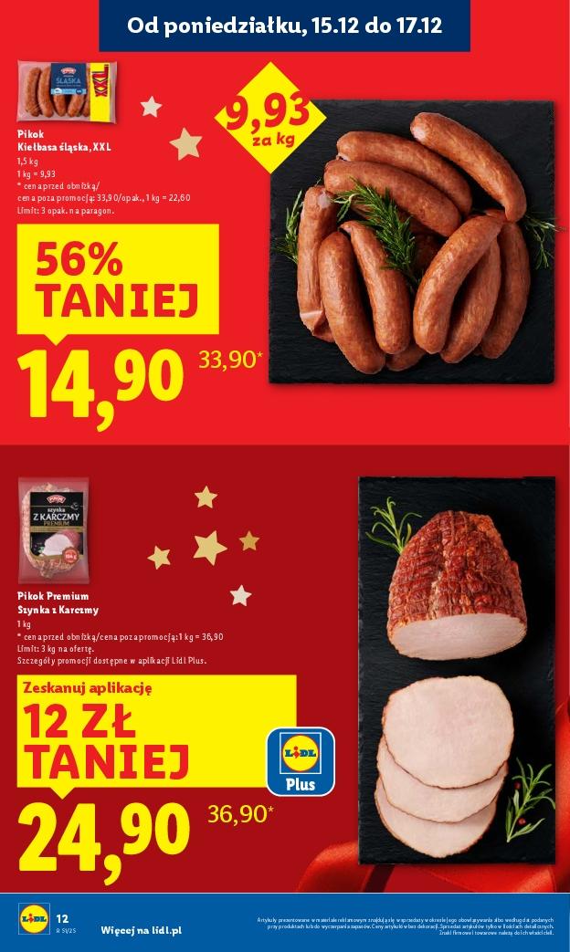 Gazetka promocyjna Lidl do 17/12/2025 str.12