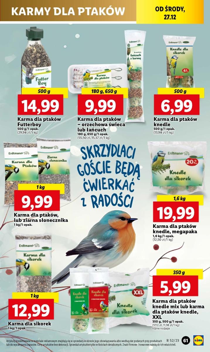 Gazetka promocyjna Lidl do 30/12/2023 str.61