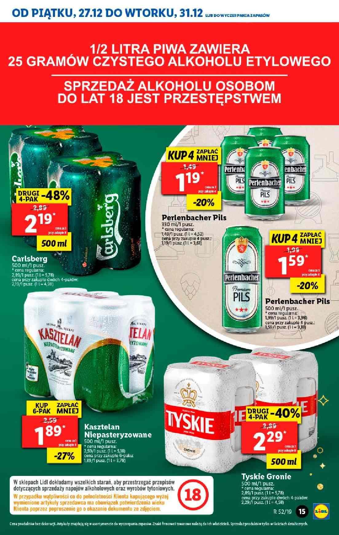 Gazetka promocyjna Lidl do 31/12/2019 str.15