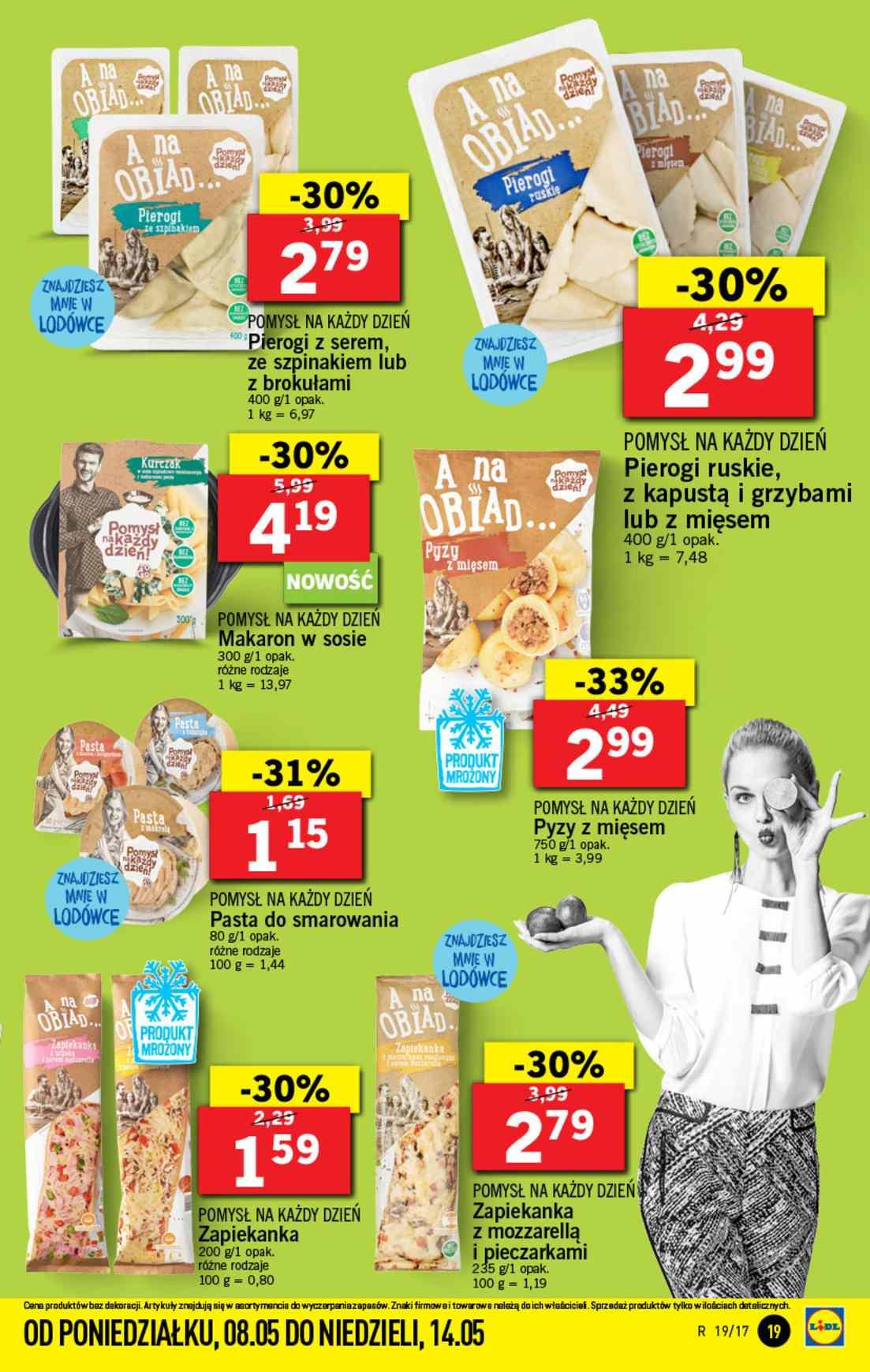 Gazetka promocyjna Lidl do 10/05/2017 str.19