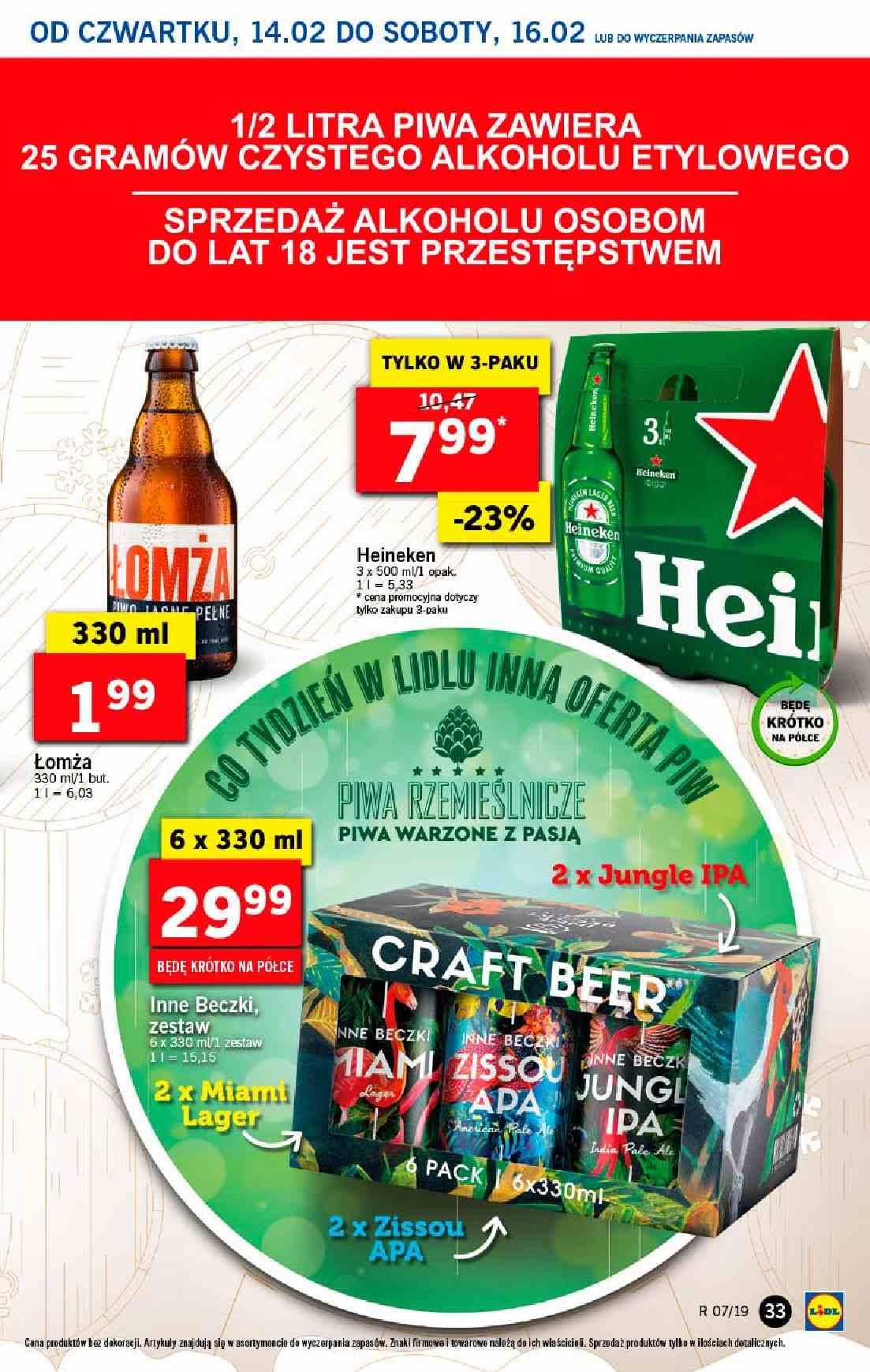 Gazetka promocyjna Lidl do 16/02/2019 str.33